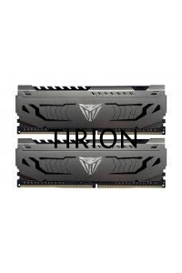 Оперативная память Patriot Viper Steel, DDR4, 16GB (2x8 GB), 3600 MHz, CL17, радиатор, чёрный