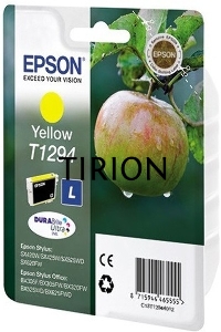 Картридж струйный Epson T1294 (C13T12944012/C13T12944011/C13T12944010) желтый, 7 мл., для SX420/425/525WD/B42WD/BX320FW