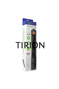 Сетевой фильтр Energenie Сетевой фильтр SPG5-C-10 3m. 16А. черный