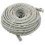 Патч-корд Buro Basic UTP 4 пары cat6 CCA molded 30м серый RJ-45 (m)-RJ-45 (m)