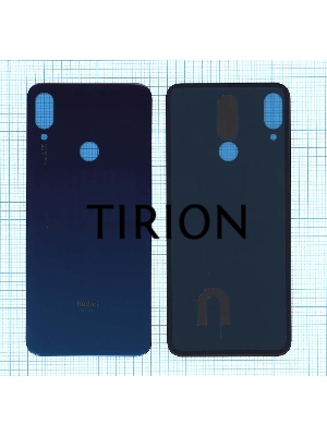 Задняя крышка для Xiaomi Redmi Note 7 Pro голубая