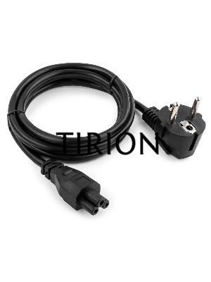 Кабель Кабель питания для ноутбуков Cablexpert PC-186-ML12 1.8м, 3-pin, с зазем., пакет
