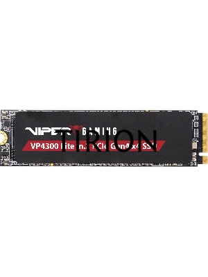 Накопитель SSD Patriot Viper VP4300 Lite, 1Tb, PCIe 4.0 x4, M.2 2280, NVMe, R/W 7400/6400, с радиатором