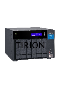Сетевое хранилище без дисков SMB QNAP TVS-672XT-i3-8G 6-Bay NAS, Intel Core i3-8100T 4-core 3.1 GHz Processor, 8GB DDR4 RAM (max 32GB RAM), 6x 2.5