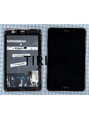 Модуль (матрица + тачскрин) для Asus FonePad 7 ME371MG ME371 черный с бронзовой рамкой