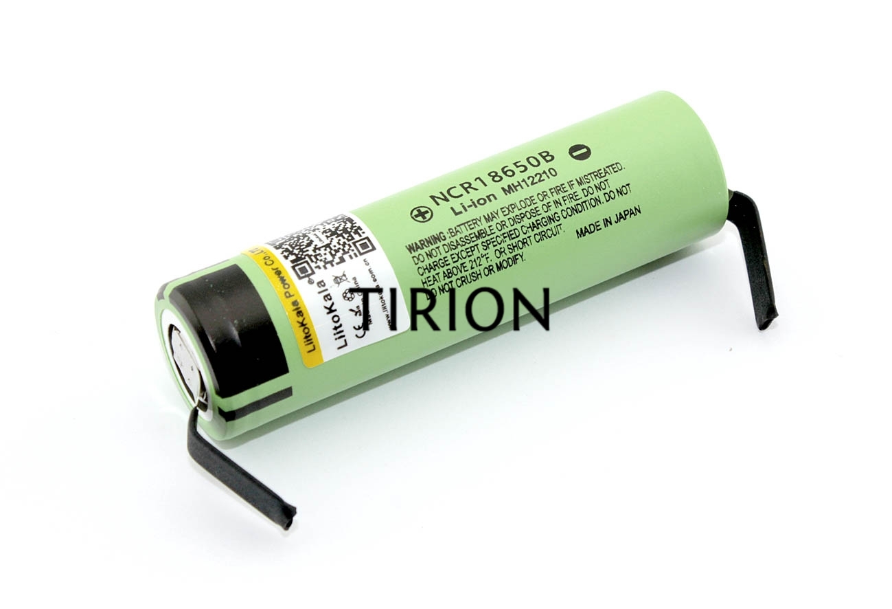 Аккумулятор LiitoKala Lii-34B-N with connectors 3400mAh, 3.7V типа 18650 Li-Ion