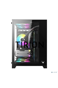 Компьютерный корпус AeroCool / Formula Crystal Z5 черный без БП mATX 1x120mm 2xUSB2.0 1xUSB3.0 audio bott PSU