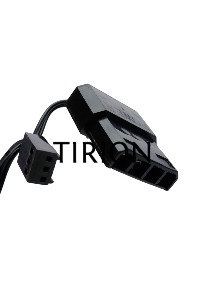 Вентилятор Gembird D12025S12L-W черный 120мм 20,5db 3-pin