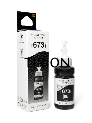 Чернила T6731 (NV-C13T67314A) для аппаратов Epson (70 ml) Black (в коробке) совместимые