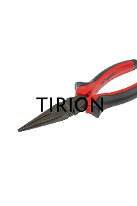 Длинногубцы Black Nickel, 180 мм, прямые, двухкомпонентные рукоятки Matrix