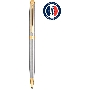 Ручка шариковая Waterman Hemisphere (CWS0920370) Steel GT M син. черн. подар.кор.