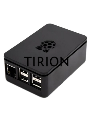 Корпус RA179 black для микрокомпьютера Raspberry Pi 3 ACD Black ABS Plastic case with Logo for Raspberry Pi 3