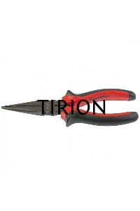 Длинногубцы Black Nickel, 180 мм, прямые, двухкомпонентные рукоятки Matrix