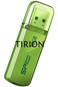 Флеш диск Silicon Power 16Gb Helios 101 SP016GBUF2101V1N USB2.0 зеленый