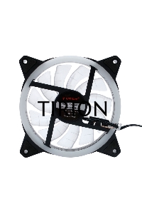 Вентилятор Gembird D12025S12L-B черный 120мм 20,5db 3-pin