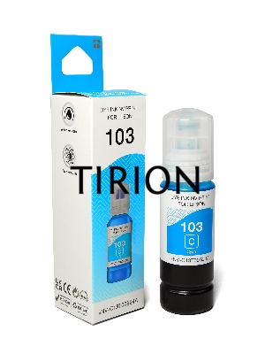 Чернила 103 (NV-C13T00S24A) для Epson L1110, L3100 (70 мл) Cyan (в коробке) совместимые