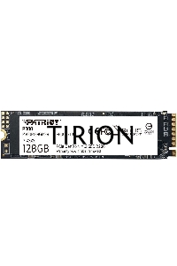 Накопитель SSD Patriot P300, 128GB, PCIe 3.0 x4, M.2 2280, NVMe, R/W 1600/600
