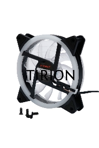 Вентилятор Gembird D12025S12L-B черный 120мм 20,5db 3-pin