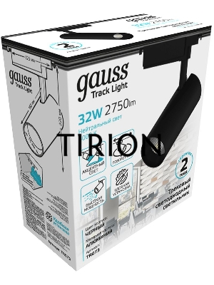 Система трековая Gauss TR073 32Вт 4000K цв.св.:белый нейтральный черный