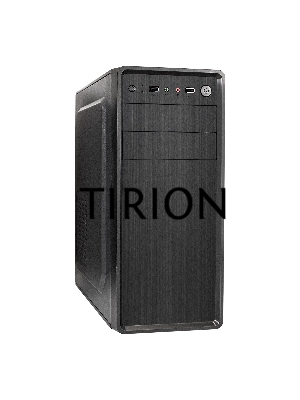 Компьютерный корпус Miditower ExeGate XP-401-400W-12 (ATX, БП XP400 с вент. 12см, 2*USB, аудио, черный)