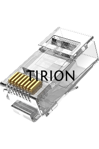 Коннектор Vention RJ45 (8p8c), UTP, cat. 6A, под витую пару (50шт.)