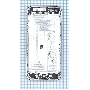 Задняя крышка для iPhone 5, белая