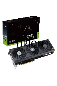 Видеокарта Asus PROART-RTX4070-O12G PCI-E 4.0 RTX 4070 12288Mb 192 GDDR6X 2535/21000 HDMIx1 DPx3 HDCP Ret