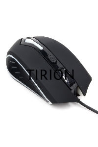 Мышь проводная Гарнизон GM-700G черный, 1600 dpi, USB, кнопки - 6
