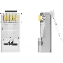 Коннектор Vention RJ45 (8p8c), FTP, cat. 5e, под витую пару, экранированный (50шт.)