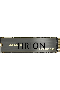 Накопитель SSD ADATA LEGEND 850, 1Tb, PCIe 4.0 x4, M.2 2280, NVMe, R/W 5000/4500, с радиатором