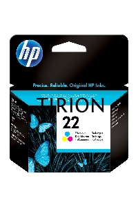 Картридж струйный HP 22 C9352AE многоцветный для HP DJ 3920/3940/PSC 1410 (165стр.)