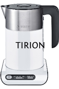 Чайник электрический Bosch TWK8611P 1.5л. 2400Вт белый/серебристый (корпус: нержавеющая сталь)