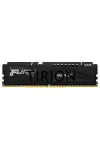 Оперативная память Kingston Fury Beast, DDR5, 32GB (1x32 GB), 5600 MHz, CL36, радиатор, чёрный