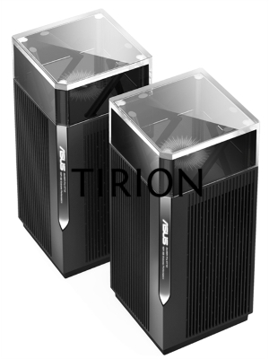 Роутер ASUS ET12(2-PK), из 2 точек доступа, 802.11 a/b/g/n/ac/ax,  2,4 + 5 гГц; 90IG06U0-MO3A20