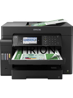 МФУ струйный Epson L15150, (A3, ADF, duplex, 35 стр./мин., Ethernet, Wi-Fi  черный)