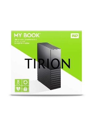 Внешний жёсткий диск WD My Book (New) WDBBGB0080HBK-EESN 8ТБ 3,5