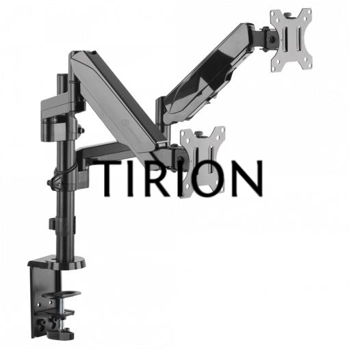 Кронштейн (держатель) ONKRON G140 для двух мониторов 13