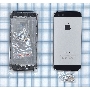 Задняя крышка для iPhone 5S серая