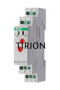 Реле времени PCG-417 (звезда-треугольник для пуска электродвиг. 230В 2х8А 2НО IP20 монтаж на DIN-рейке) F&F EA02.001.020