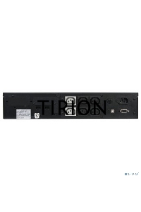 Источник бесперебойного питания Powercom King Pro RM KIN-1200AP LCD 720Вт 1200ВА черный