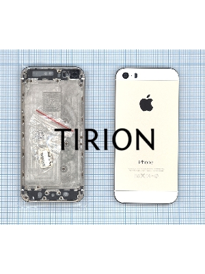 Задняя крышка для iPhone 5S золото