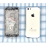 Задняя крышка для iPhone 5S золото