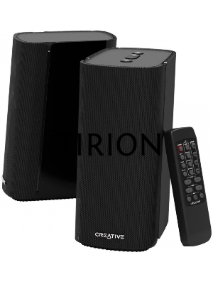 Колонки Creative T100 2.0 черный 40Вт BT