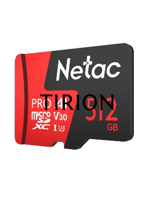Флеш-накопитель NeTac P500 Extreme Pro MicroSDXC 512GB V30/A1/C10 up to 100MB/s
