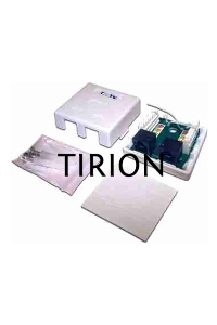 Розетка TWT (TWT-SM2-4512-WH) настенная 1 порт RJ-45 категории 5е и 1 порт RJ-12. UTP. белая