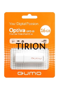 Флэш Диск QUMO 16GB Optiva 01 White QM16GUD-OP1-white