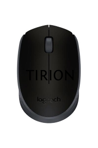 Мышь беспроводная Logitech M171 черный/серый, 1000 dpi, радиоканал, USB, кнопки - 3