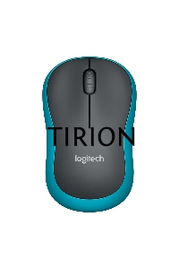 Мышь беспроводная Logitech M185 синий, 1000 dpi, радиоканал, USB, кнопки - 3