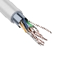 Кабель витая пара REXANT F/UTP, категория 5e, ZH нг(А)-HF, 4PR, 24AWG, внутренний, серый, 305 м