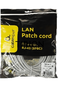 Патч-корд FTP Cablexpert кат.6, 7.5м, литой, многожильный (серый)